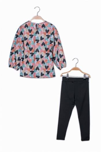 Kız Çocuk Aktif Spor Polyester Takım