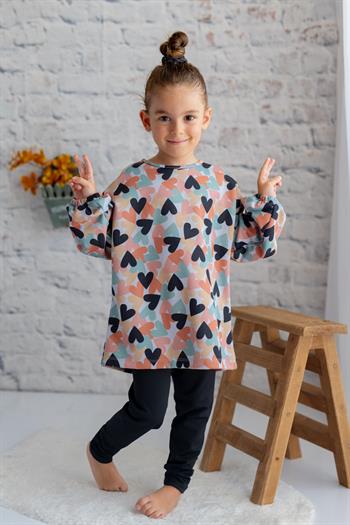 Kız Çocuk Aktif Spor Polyester Takım