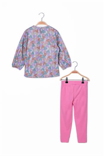 Kız Çocuk Aktif Spor Polyester Takım