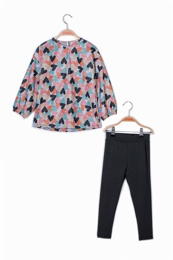 Kız Çocuk Aktif Spor Polyester Takım