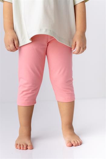 Kız Çocuk Kısa Düz Tayt