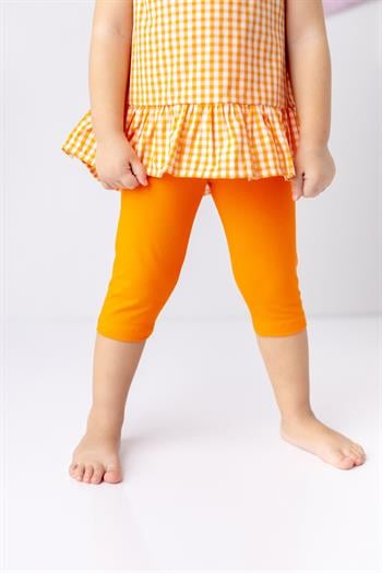 Kız Çocuk Kısa Düz Tayt