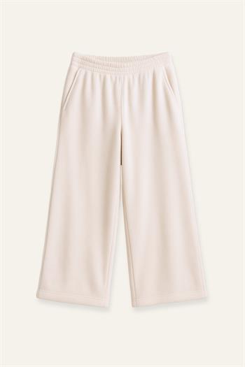 Kız Çocuk Polar İkili Takım - Krem