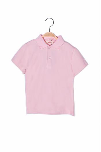 Unisex Çocuk Polo Yaka Kısa Kol T-shirt