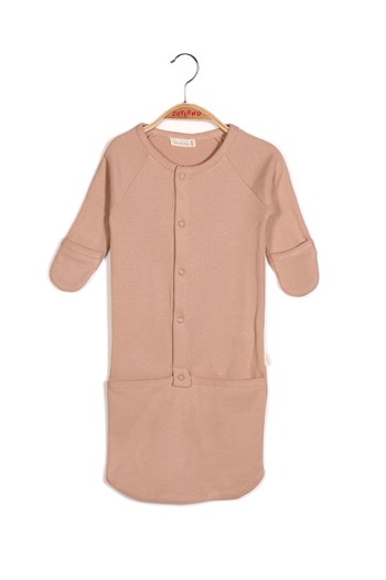 Kız Bebek Önden Çıtçıtlı Uyku Tulumu