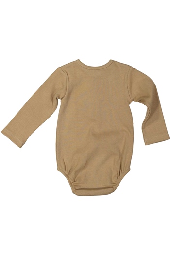 Gots Sertifikalı %100 Organik Pamuk Önden Düğmeli Body (0-4yaş)