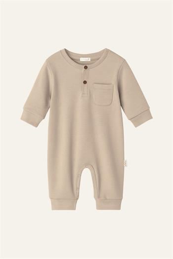 Unisex Bebek Organik Tulum - Ekru