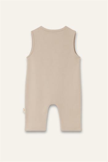 Unisex Bebek Organik Tulum - Ekru