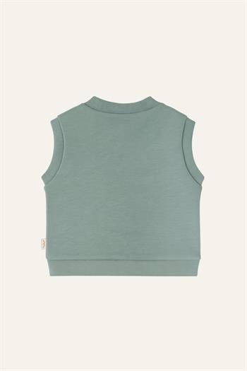 Unisex Bebek Organik Yelek - Mint