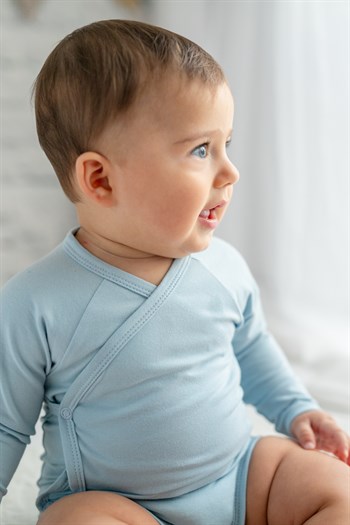 Unisex Bebek Uzun Kollu %100 Pamuk Body (0-12ay)