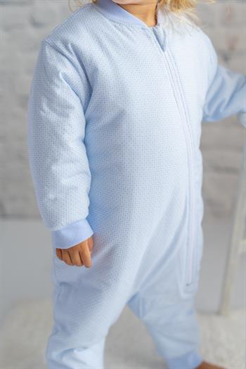 Unisex Çocuk Desenli Elyaf Dolgulu Uyku Tulumu (1-8yaş)