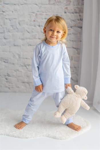 Unisex Bebek Desenli Pijama Takımı