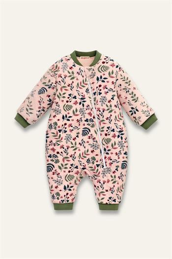 Unisex Çocuk Elyaf Dolgulu Uyku Tulumu  - Bordo