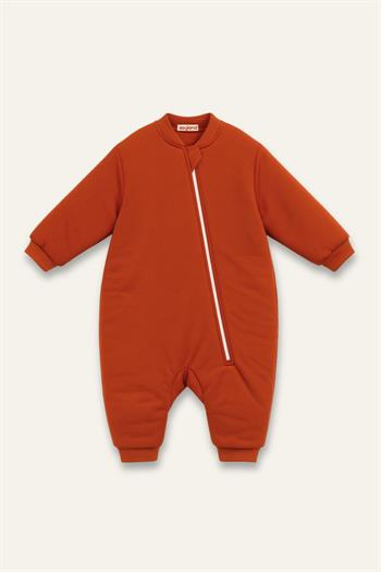 Unisex Çocuk Elyaf Dolgulu Uyku Tulumu  - Kiremit