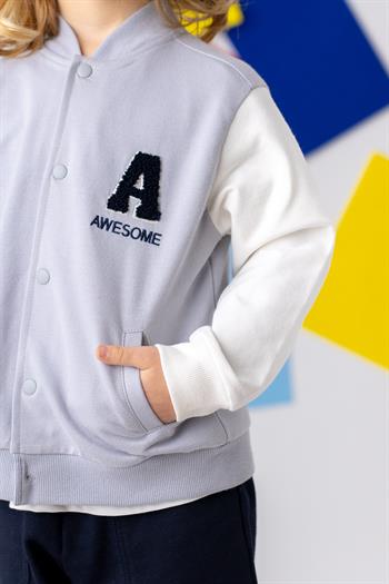 Unisex Çocuk Kolej Ceket