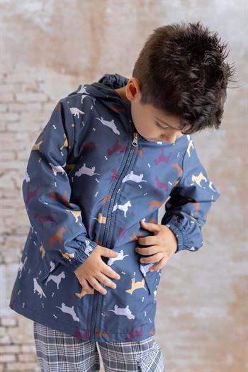 Unisex Çocuk Yağmurluk - Antrasit