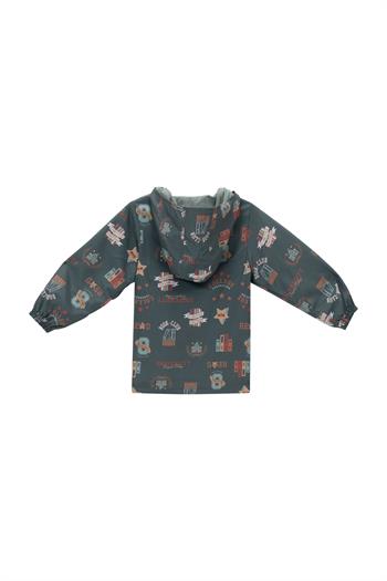 Unisex Çocuk Yağmurluk - Yeşil