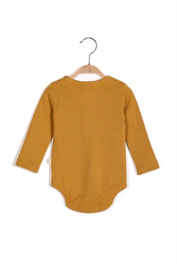 Gots Sertifikalı %100 Organik Pamuk Önden Düğmeli Bebek Body (0-4yaş)