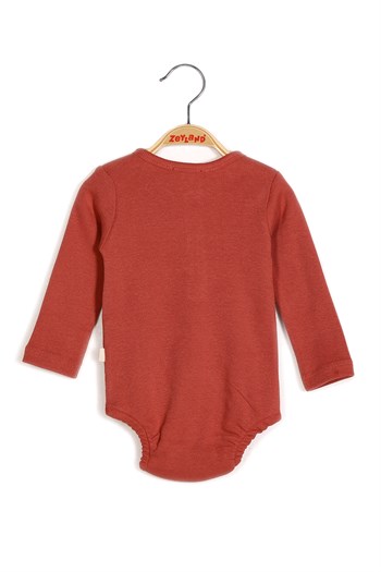 Gots Sertifikalı %100 Organik Pamuk Önden Düğmeli Bebek Body (0-4yaş)