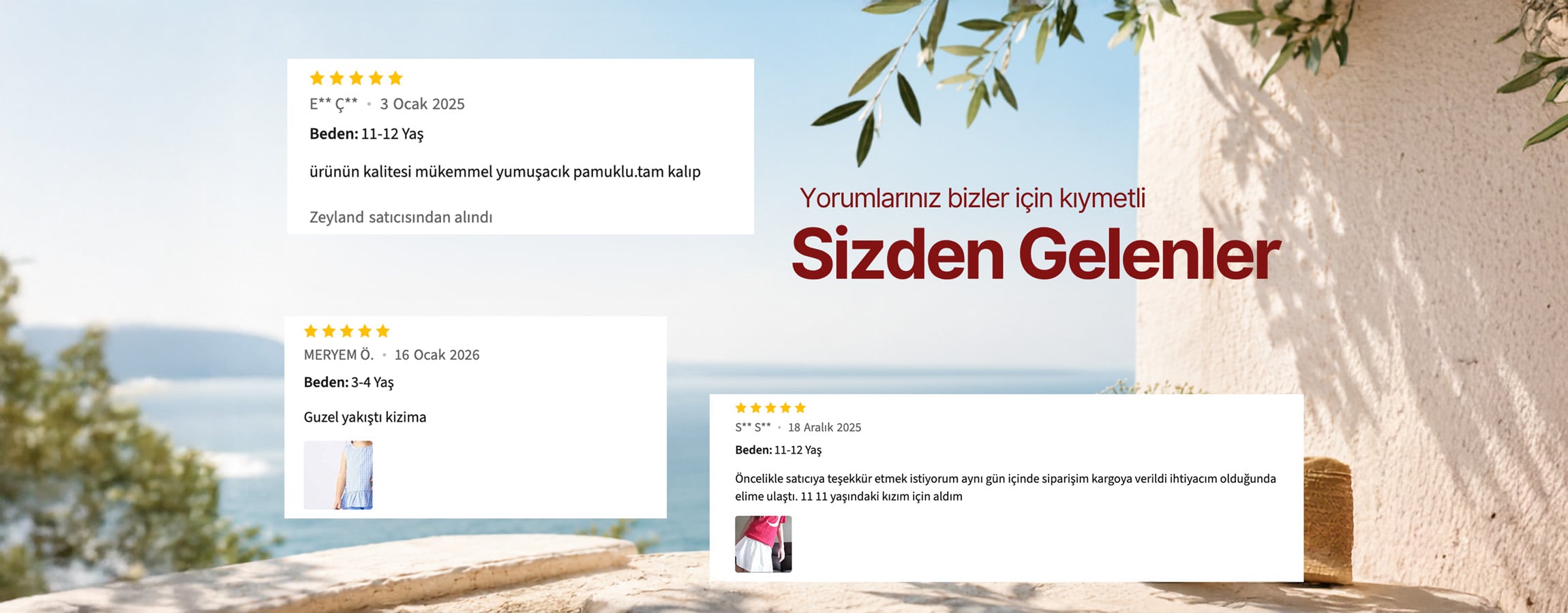 Ürün yorumları