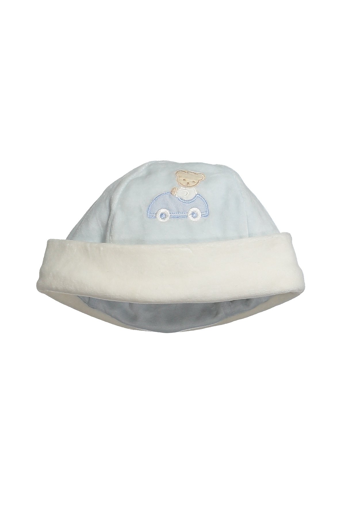 Erkek Bebek Ayıcık Nakışlı Yumuşak Bebek Şapka (0-24ay) Şapka | Zeylan  Çocuk Giyim 50. yıl