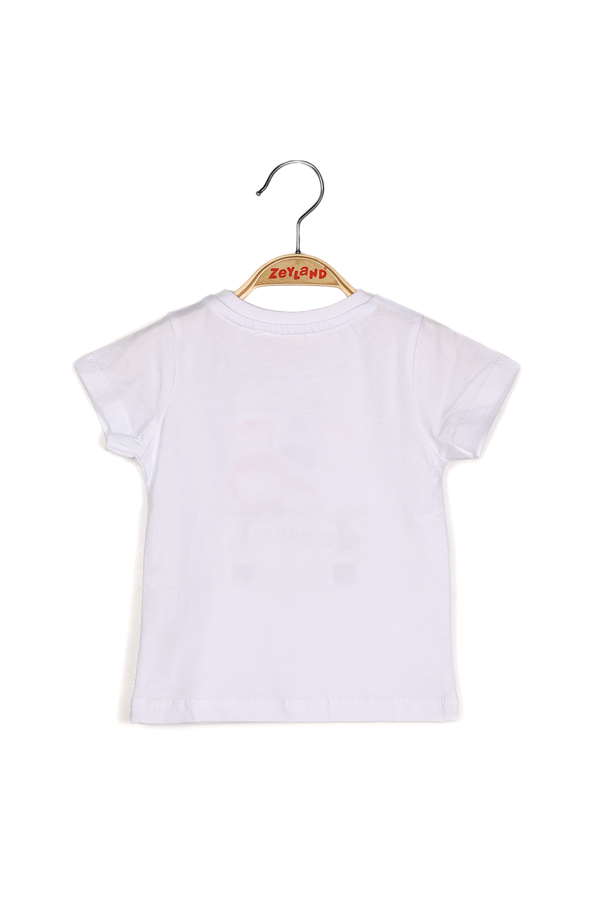 ZEYLAND Erkek Bebek Baskılı Beyaz T-shirt