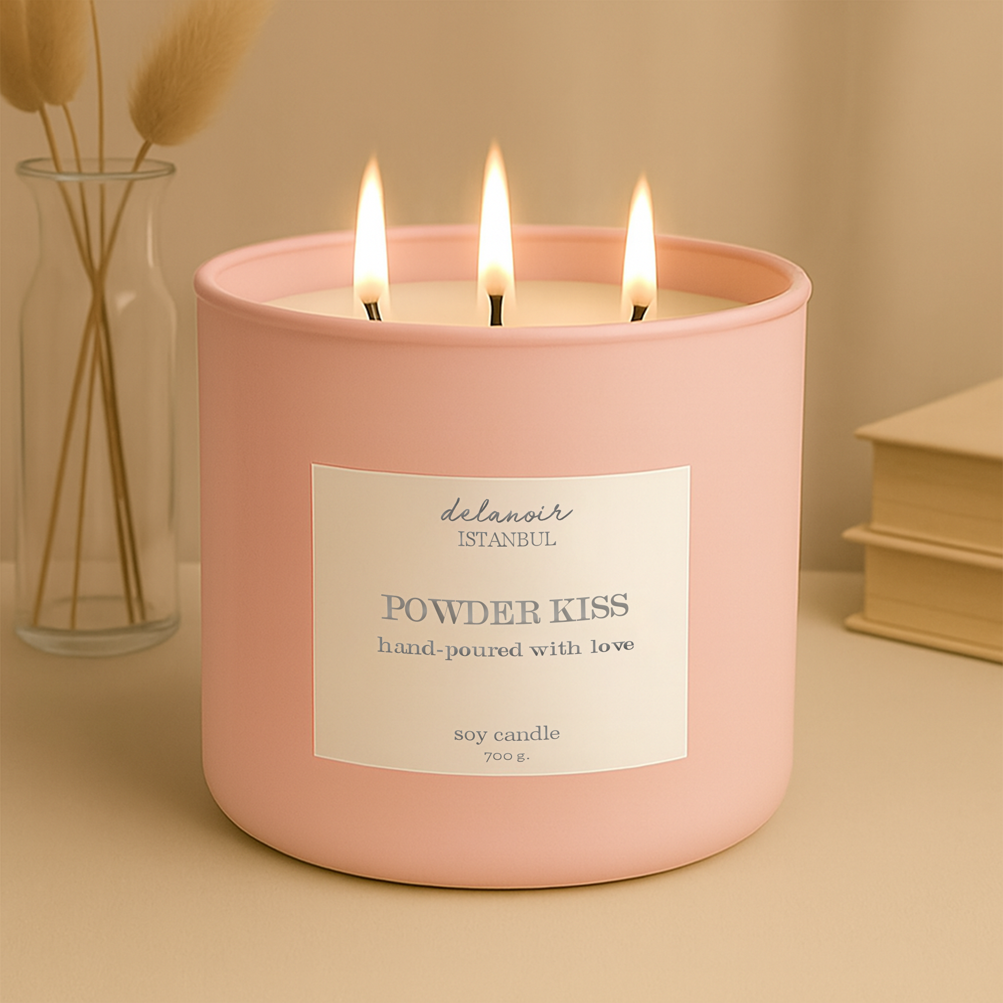 Powder Whisper Aromalı Soya Mumu