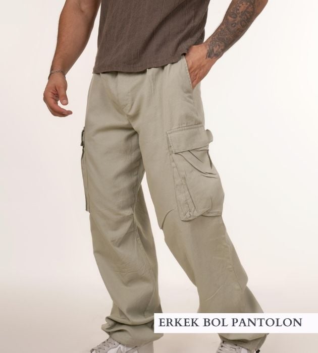 Erkek bol pantolon