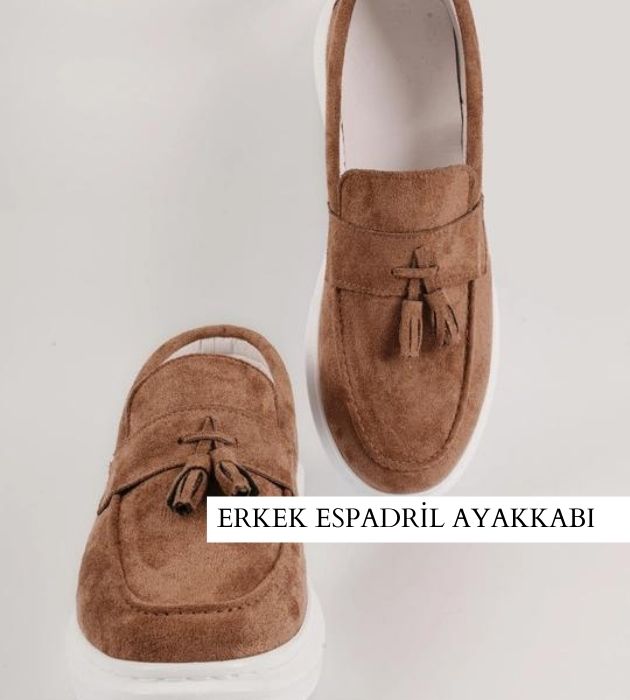 erkek espadril ayakkabı