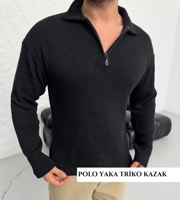 Erkek polo yaka triko
