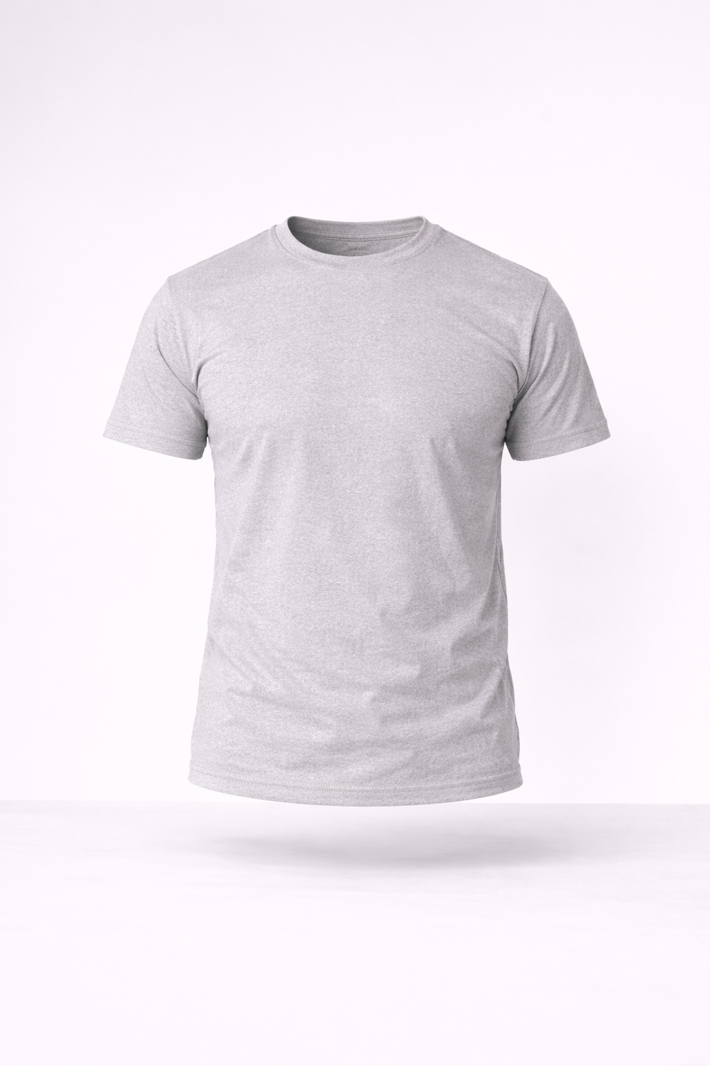 BASİC TSHİRTLERGri Gri Slim Fit Basic T-SHİRT TB