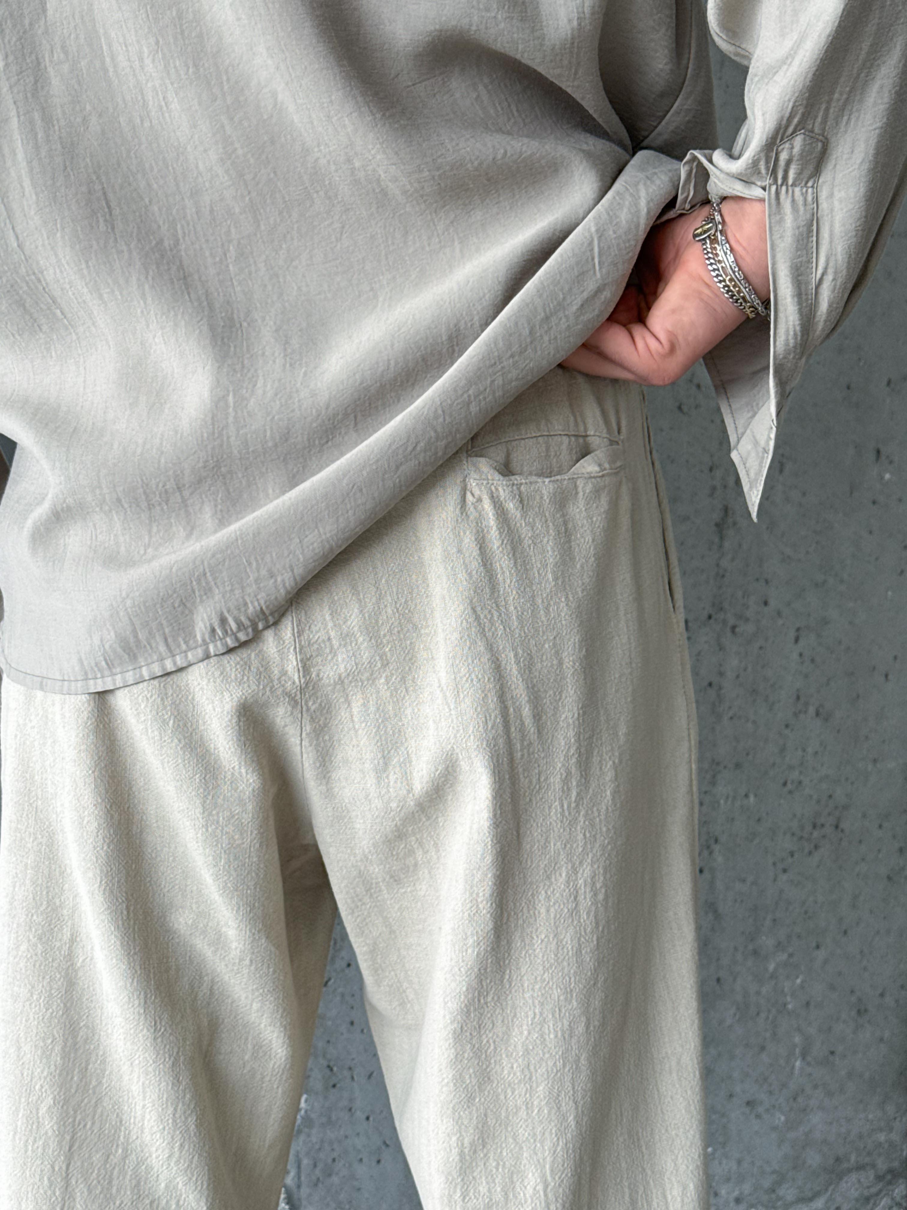 Vizon Super Baggy Ham Keten Pantolon MSS