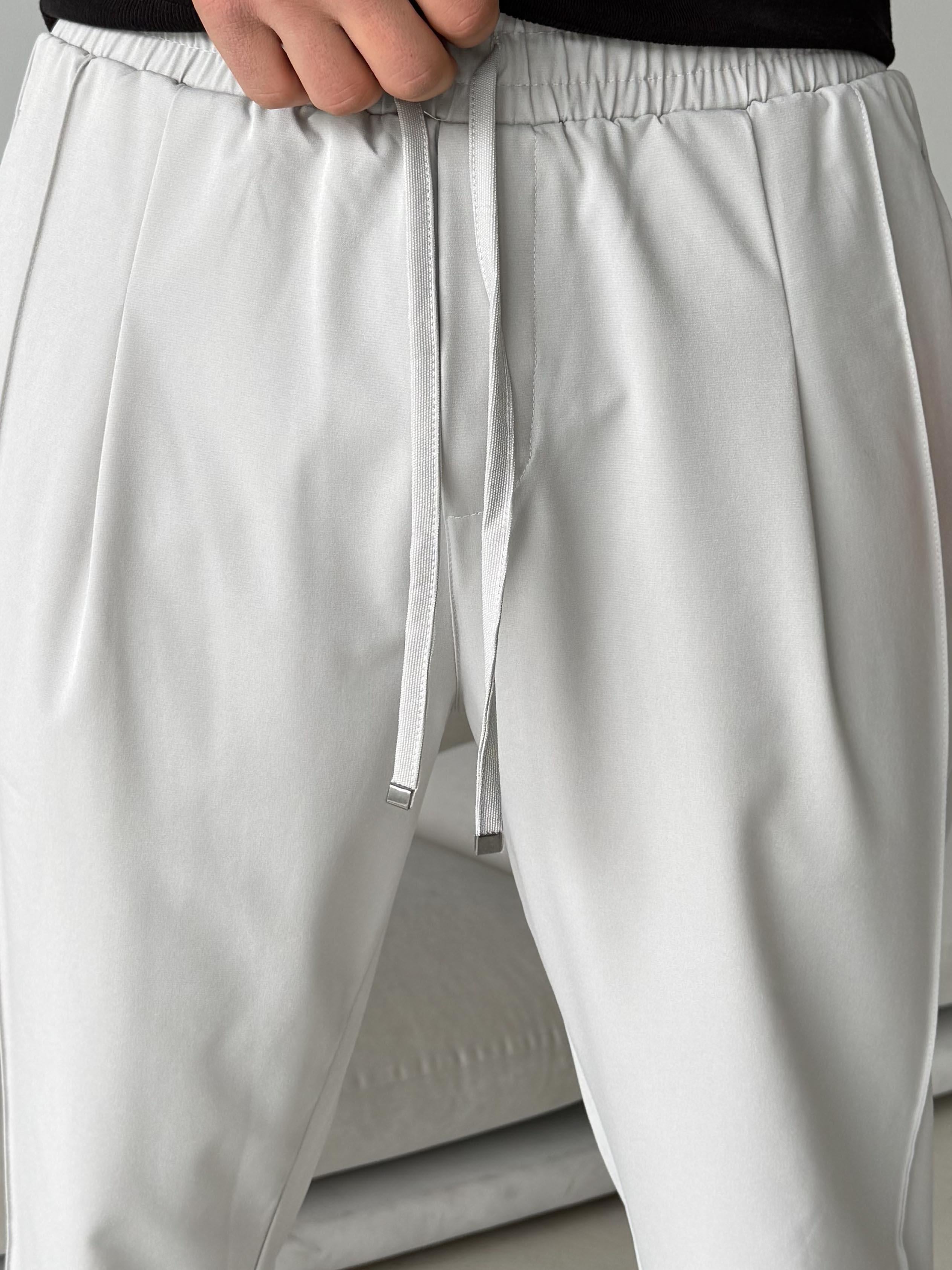Gri Paraşüt Çimalı Regular Kumaş Pantalon 23136 LNS