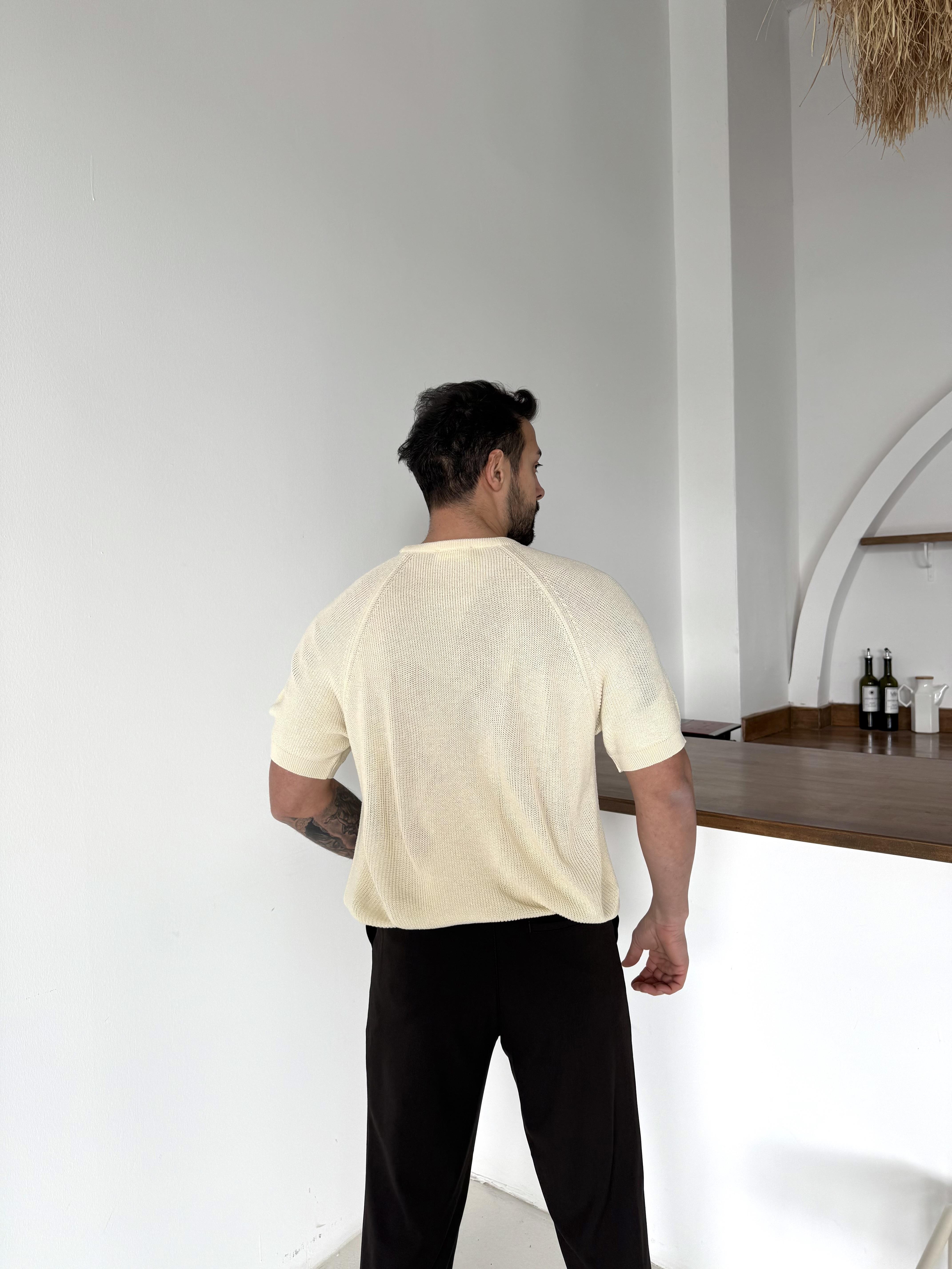 Taş İtalyan Kol Triko SNZ T7235