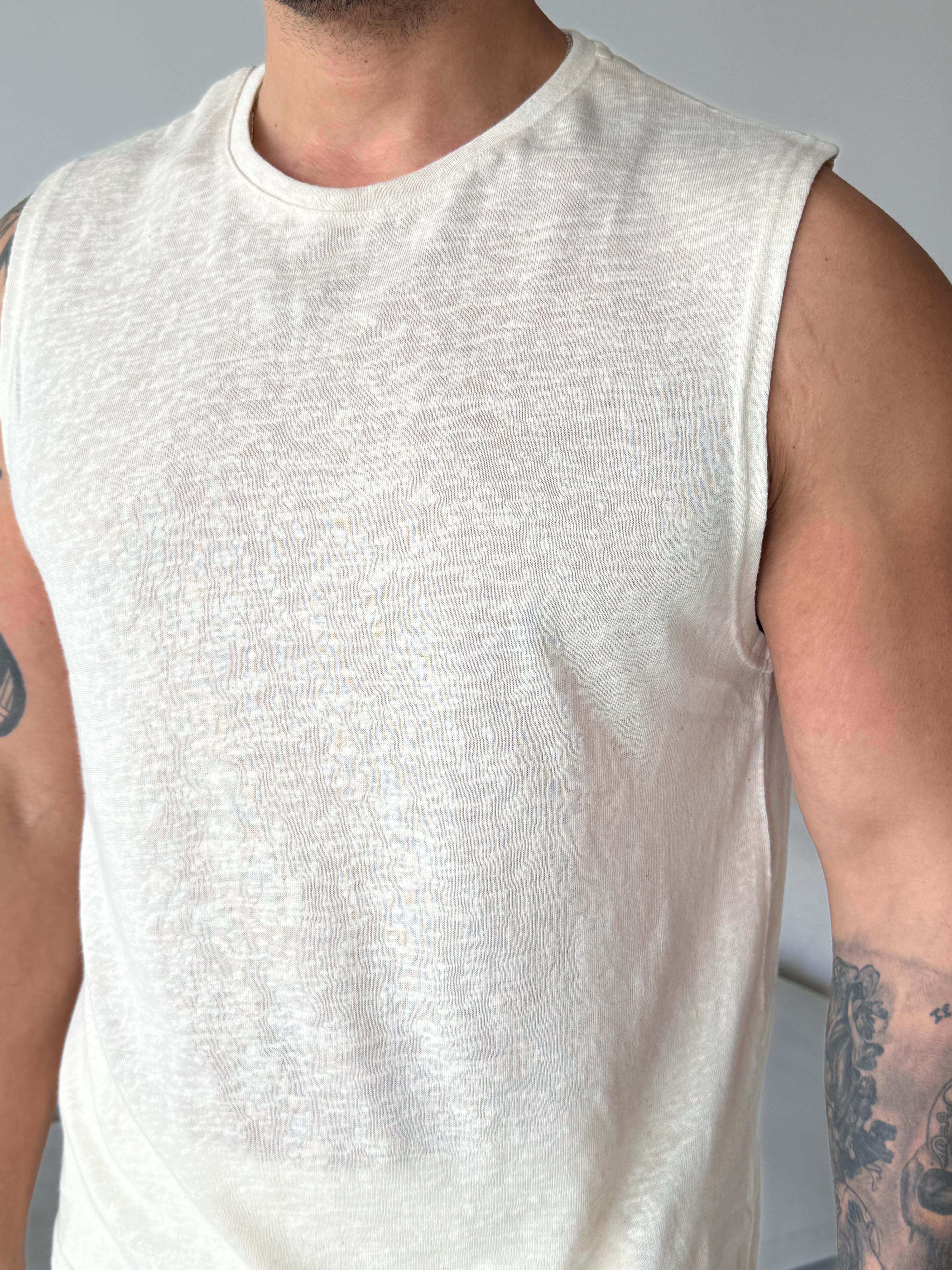 Bej Basic marsel pamuk triko Antioch 9459