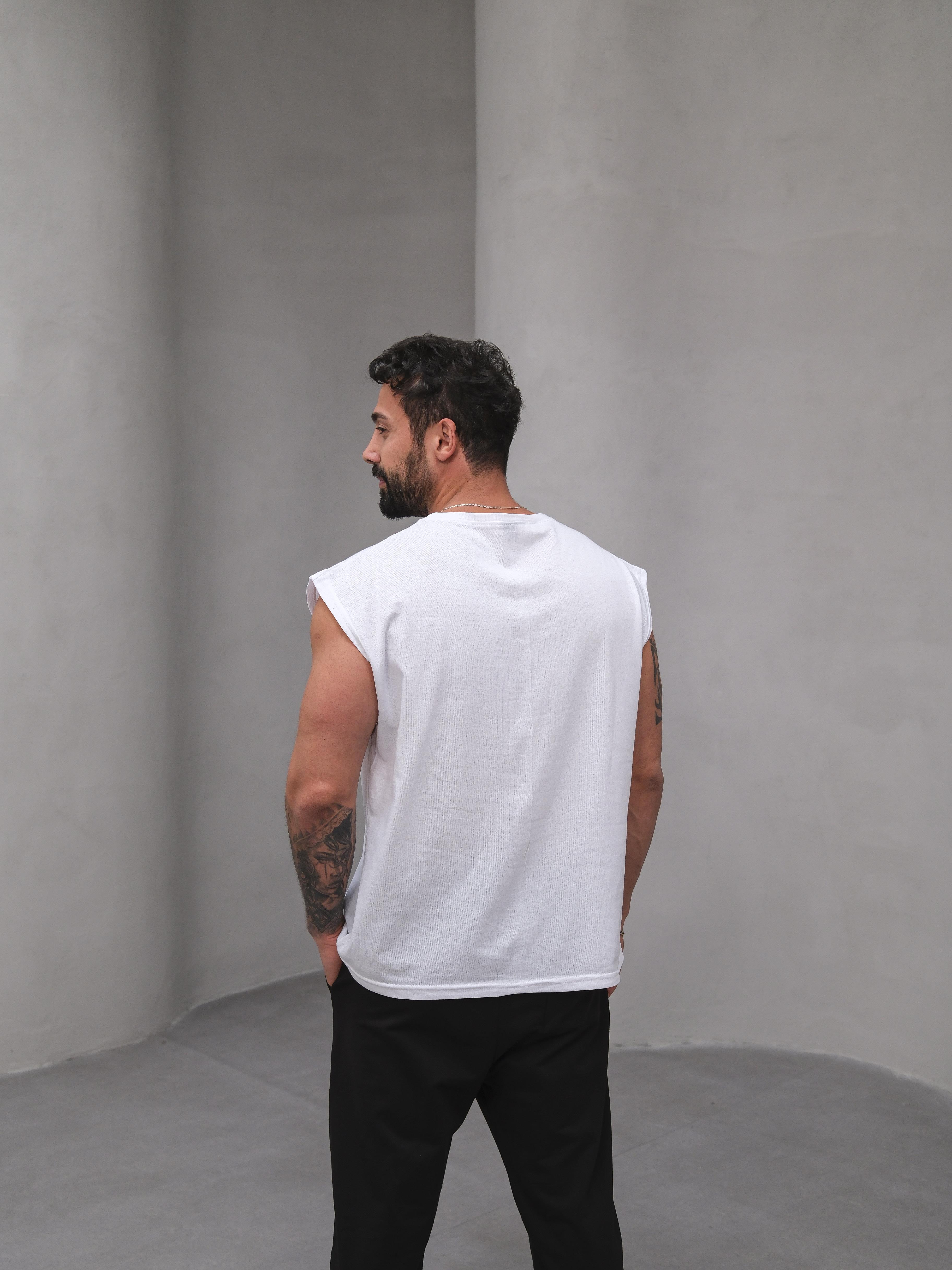 Beyaz Suprem Oversize Atlet BS