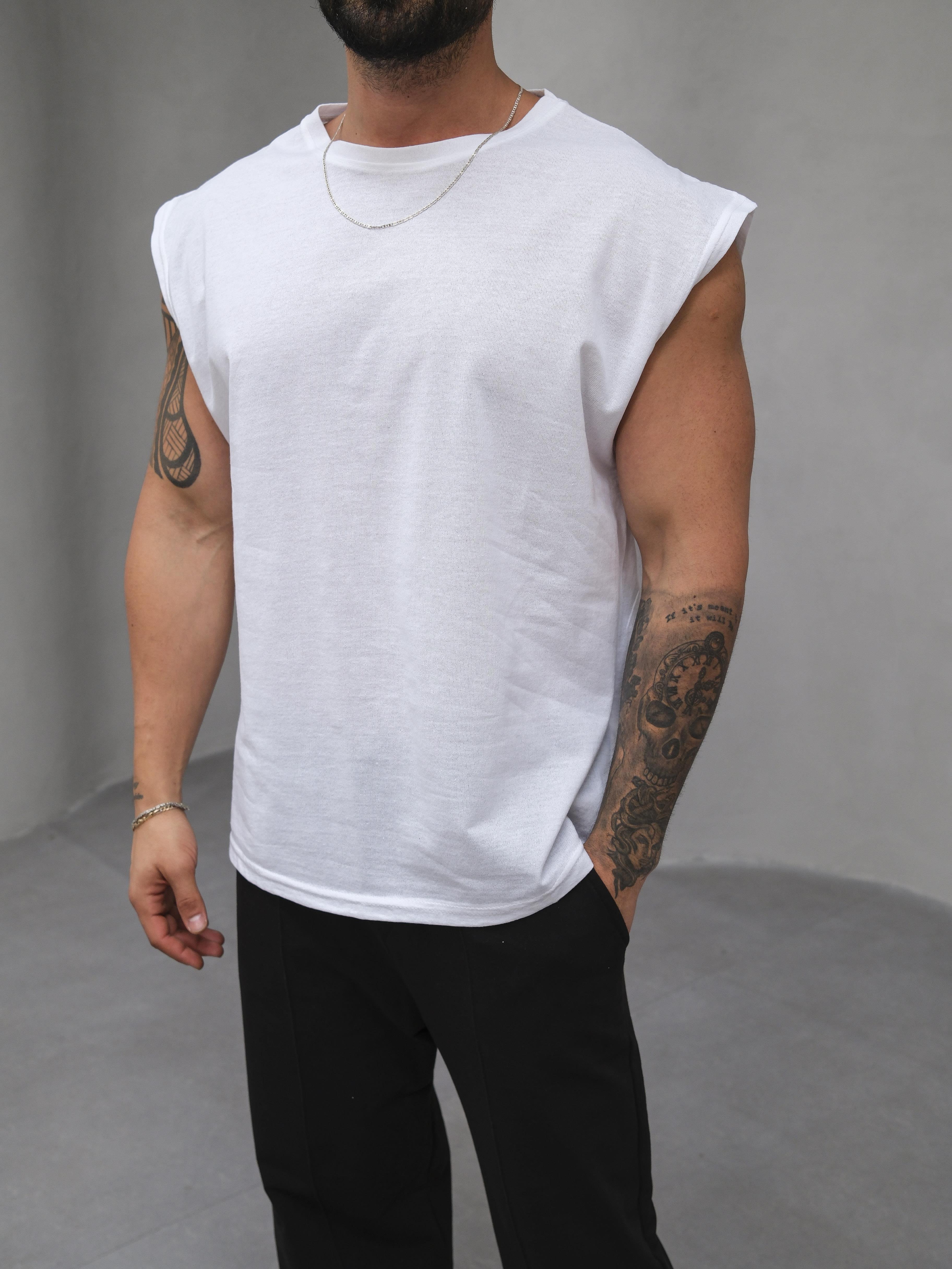 Beyaz Suprem Oversize Atlet BS