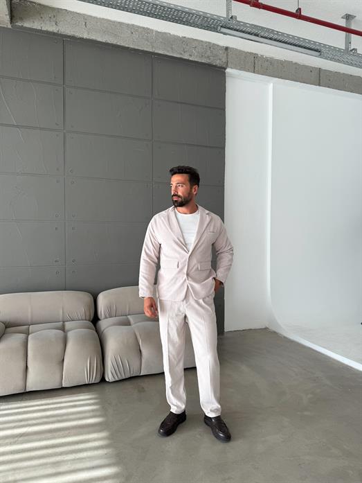 Bej Kadife Oversize Takım  SNZ K5020