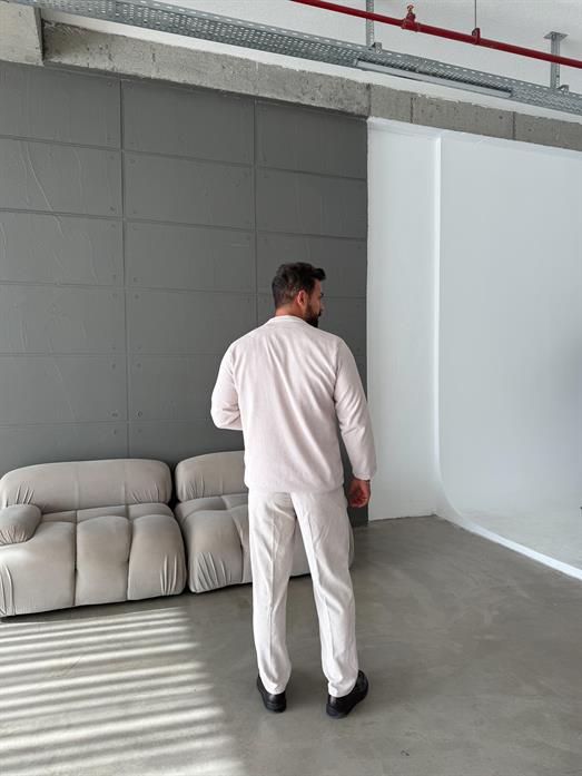 Bej Kadife Oversize Takım  SNZ K5020