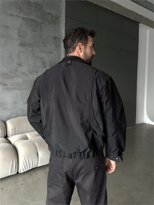 Siyah Deri Elegant Mont RTR 152