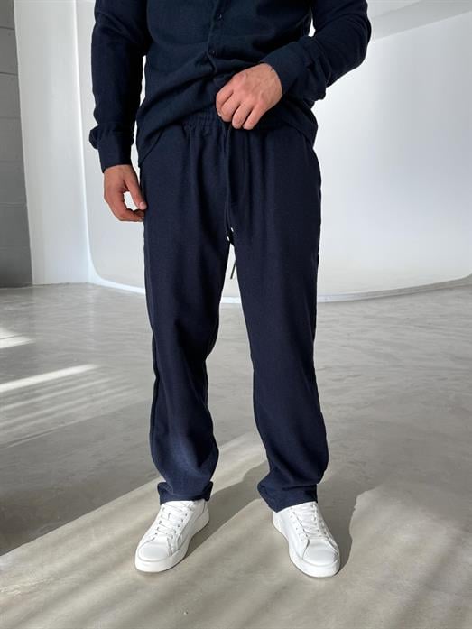 Lacivert Kaşe Pantolon SC