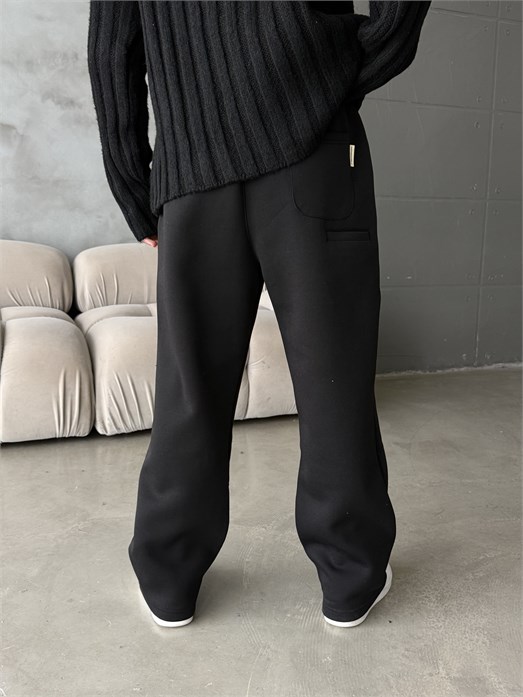 Siyah Pocket Detail Panda Baggy RSP 4004