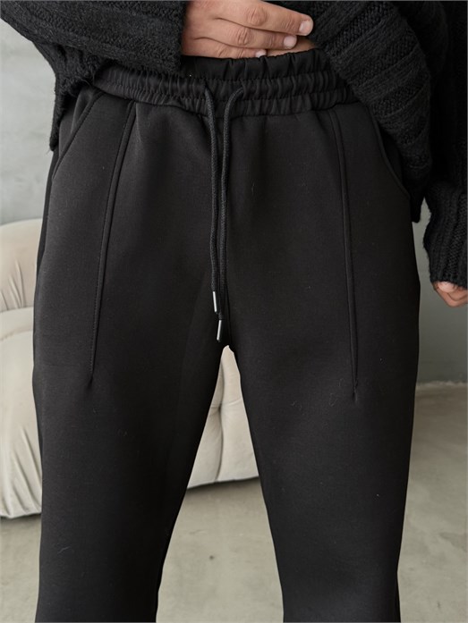 Siyah Pocket Detail Panda Baggy RSP 4004