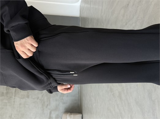 Siyah SC Core Üç İplik Jogger Eşofman Altı