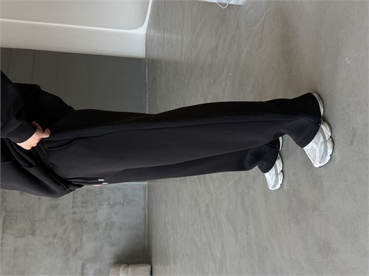 Siyah SC Core Üç İplik Jogger Eşofman Altı