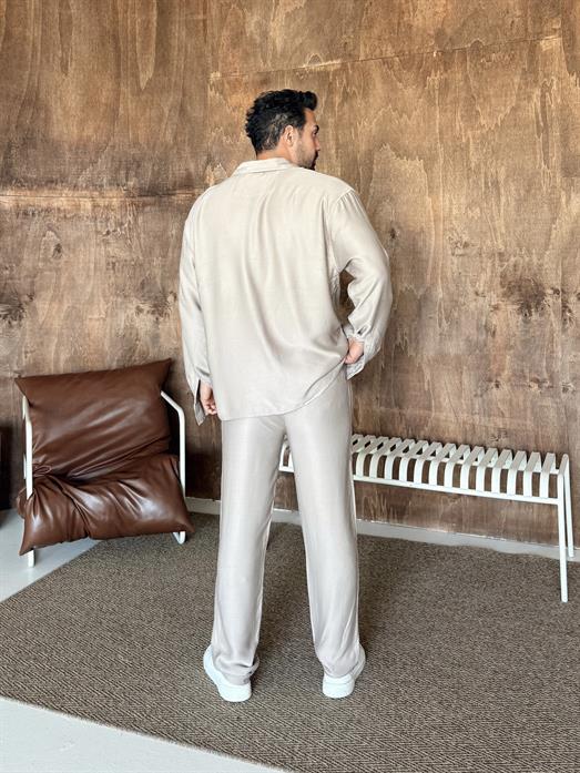 Bej Tensel Pamuk Bol Takım SF