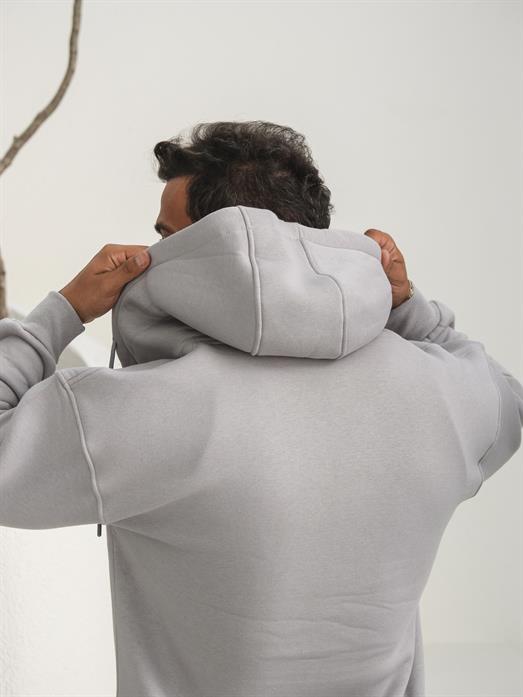 Boyamagri 3 İplik Tam Fermuarlı Sweat Baggy Oversize Compak Alt Üst Takım SC