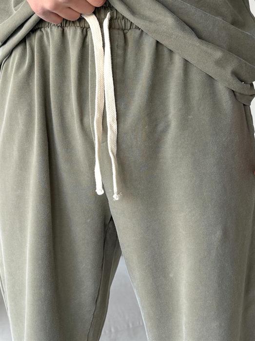 Haki Yıkamalı Compak Oversize Takım BRR 30202