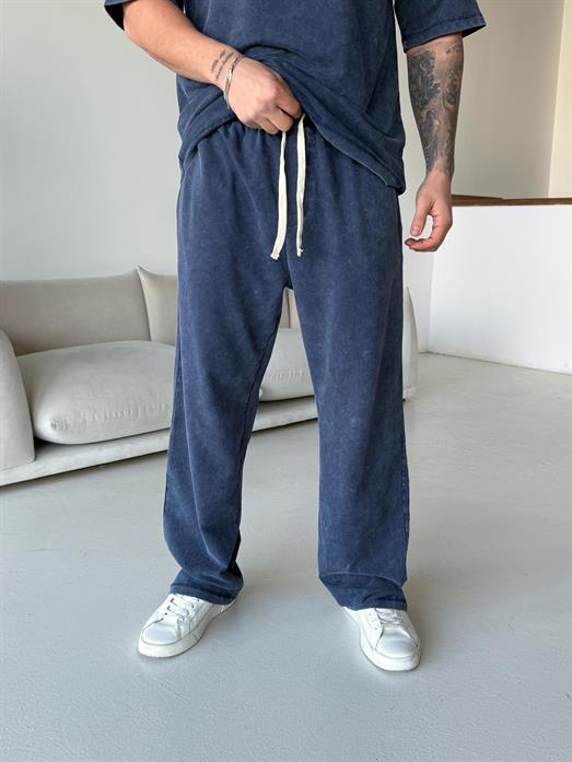 Lacivert Yıkamalı Compak Oversize Takım BRR 30202