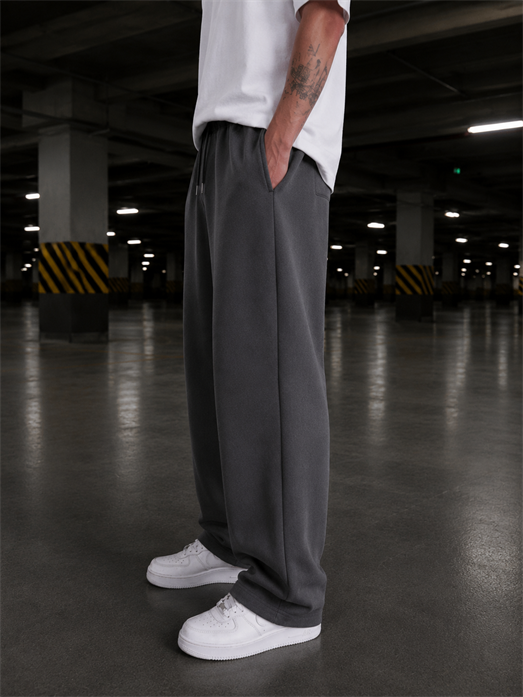 Füme Unisex Stoper Paça Pamuk Eşofman SC2